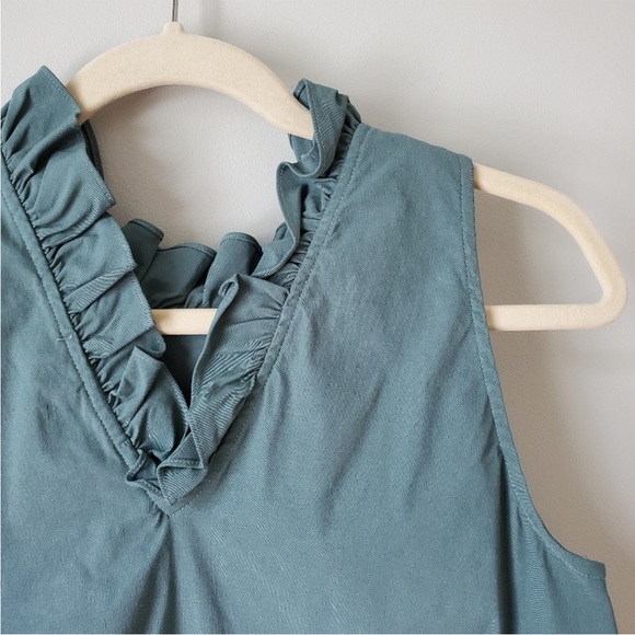 SEA NEW YORK | Coco Ruffle Sleeveless Top | S - Picture 9 of 11